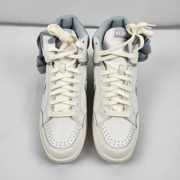 CONVERSE WEAPON MID Vintage White Ash Stone Silver A04397C Mens 10.5/Womens 12